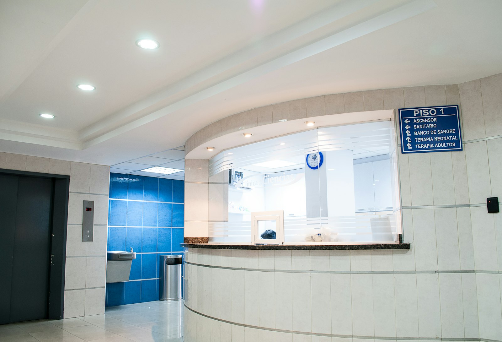 The reception area at Smile and Shining Dental Clinic