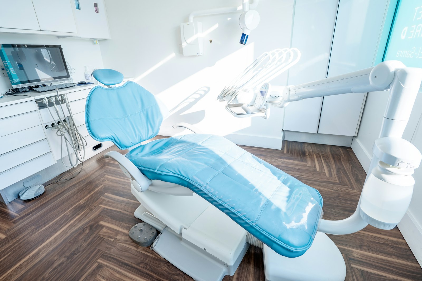 A treatment room at the clinic