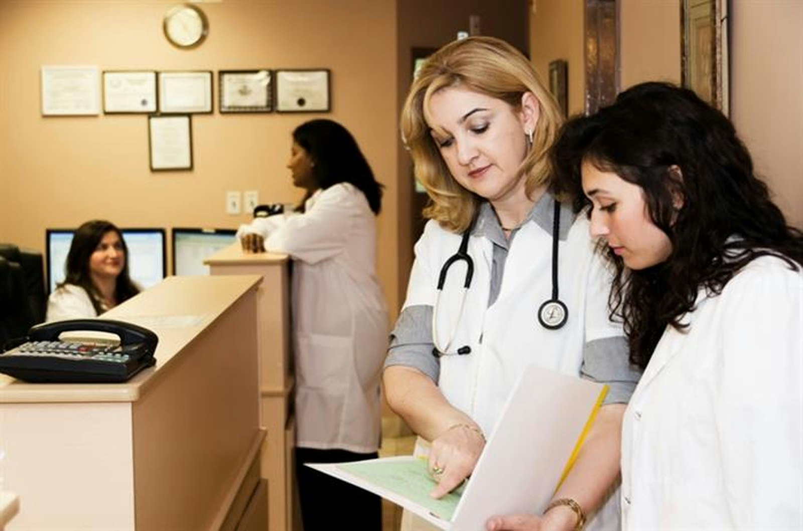The dental team at Smile and Shining Dental Clinic